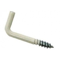 Schroefduimen wit 40mm.