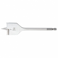 Vlinderboor 34x152mm Zeskant Aansluiting