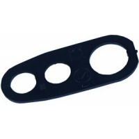 Fiberplaatje 3-gaats trekontlasting