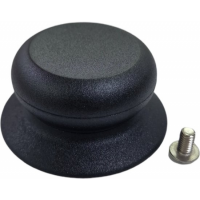 BK Universele Panknop Mat Zwart G1009 