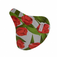 HOOODIE Zadeldekje Tulips Red