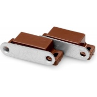 Deltafix magneetsluiting bruin 45 mm 2 st.