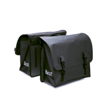 BECK Big Fietstas Mat Zwart 65L