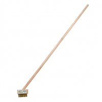 Voegenstaalborstel met steel 120 cm