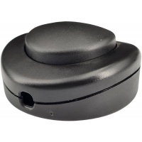 Vloerschakelaar rond zwart 2A