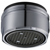 Straalregelaar M28 buitendraad chroom