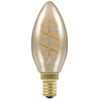 Nordlux LED Kaars E14 Gold Spiraal 3W Dimbaar