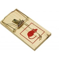 Houten muizen/rattenval XL