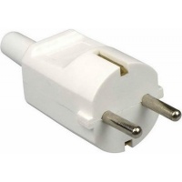 Stekker Randaarde met thule wit