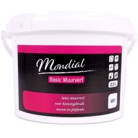 Mondial Latex Muurverf Wit 2.5L