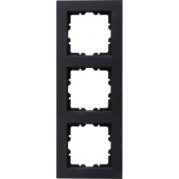 Kopp HK07 antraciet 3 voudig afdekraam