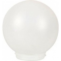 Schroefkogel 60W PVC wit