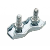 Staaldraadklem Duplex 6m/m 2x