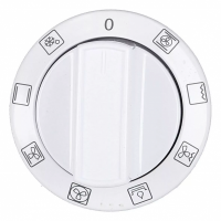 Beko Knop Standenknop, wit 250315005
