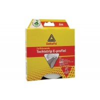 Deltafix tochtstrip E-profiel 9 x 4mm. 2 x 3m.