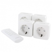 Basisset draadloos schakelen 4x ontvangers+AB