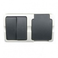 Serieschakelaar + WCD spatwaterdicht