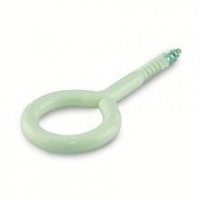 Deltafix schroefogen wit 30 x 14mm. 3st.