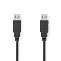 USB kabel A male naar A male 2.0mtr