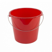 Huishoudemmer 5 Liter Rood