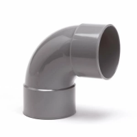 Pvc bocht 90 graden, 2x inwendig lijm Ø 32mm