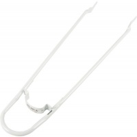 spatbordstang achter bumper 28 zilver