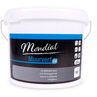 Latex Muurverf Extra Dekkend Wit 2.5 liter