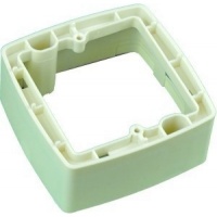 Opbouwrand voor dimmers wit