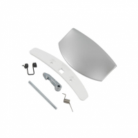 AEG Deurgreep Set compleet, Zilver 50277722000