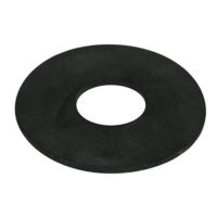 Bodemklep, rubber 65 x 29 x 3mm