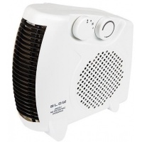 Ventilatorkachel thermostaat smal wit 2000W