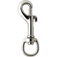 Musketonhaak 10mm vernikkeld