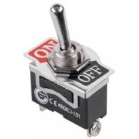 Tuimelschakaar 1p aan-uit chroom