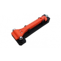 Noodhamer met houder