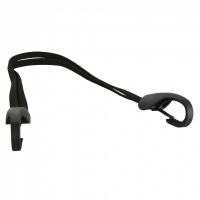 Hanke binder zwart 57cm grote veiligheidshaak 2 banden