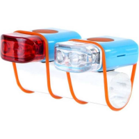 Verlichtingset Mini Stripties incl. Batterijen - Blauw