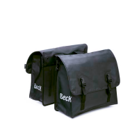BECK Classic Fietstas Mat Zwart Bisonyl 46L