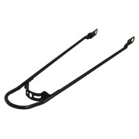 spatbordstang achter bumper 28 zwart