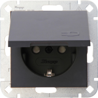 Kopp HK07 WCD RA Antraciet IP20