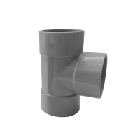 Pvc T-stuk 90 graden, 3 x inwendig lijm 32mm