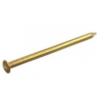 Deltafix draadnagel bolkop messing 1.6 x 25 mm 20 gr.