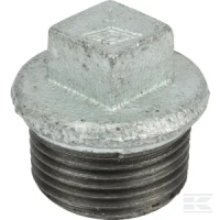 Stop met rand verzinkt 3/4 buitendraad