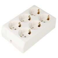 TCD 6V + RA rechthoek zonder snoer wit