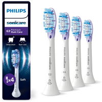 Philips Tandenborstelset G3 Premium Gum Care opzetborstels, 4 stuks, wit HX9054/87