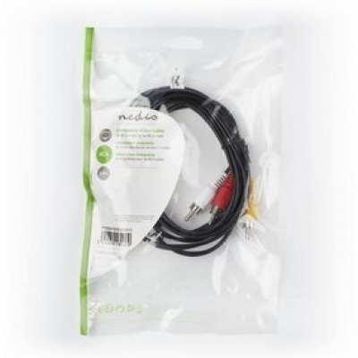 3x Tulp/RCA kabel 2 mtr.
