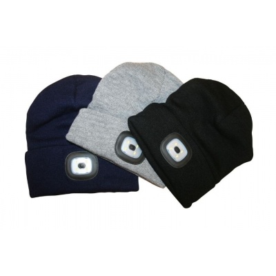 Muts met LED lamp One size, fits all Foto van Muts met LED lamp One size, fits all