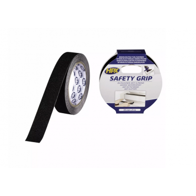 Grip tape zwart 25mm x 5m Foto van Grip tape zwart 25mm x 5m
