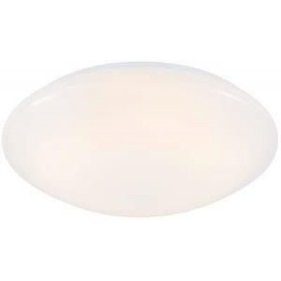 LED Plafonniere Montone wit 10W 2700K warm wit 30cm Foto van LED Plafonniere Montone wit 10W 2700K warm wit 30cm