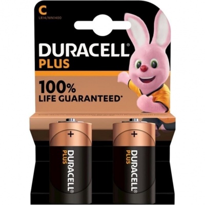Foto van Duracell Plus 100% batterij C