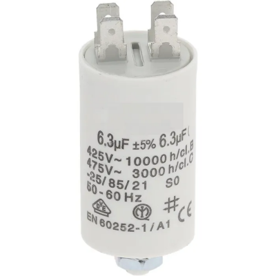 Universeel Condensator 6,3 uf 450V Foto van Universeel Condensator 6,3 uf 450V